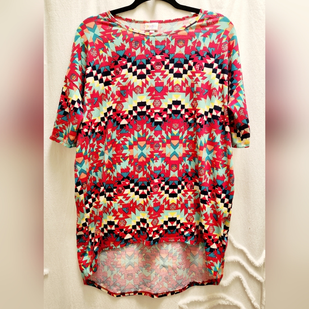 LuLaRoe Irma Tunic Sz XS
